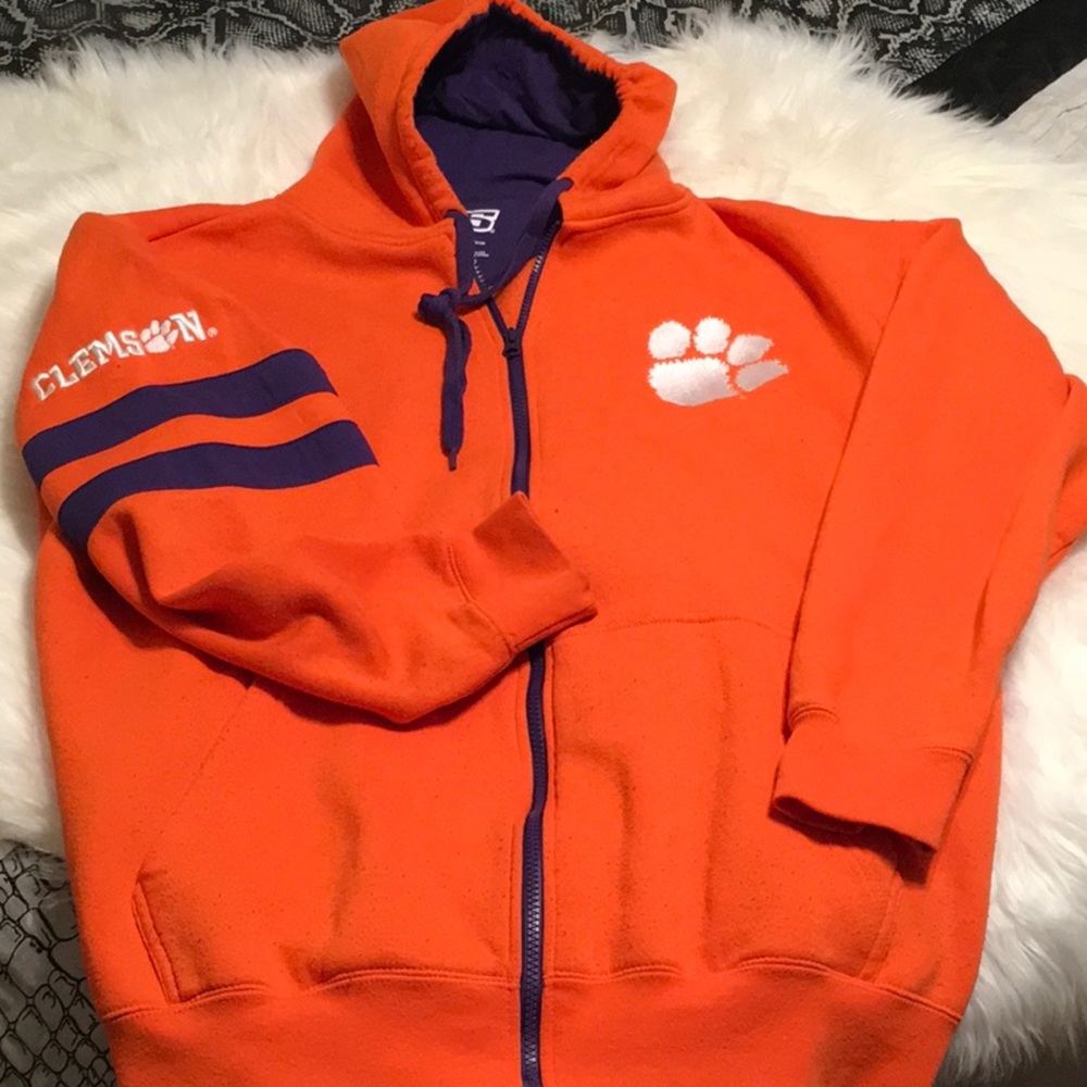 💚 CLEMSON TIGERS JACKET HODDIE